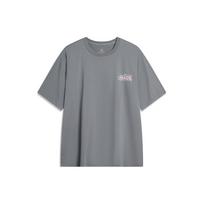 Li-Ning Way Of Wade Graphic T-shirt 'Grey Pink' Men's AHSU363-1 M