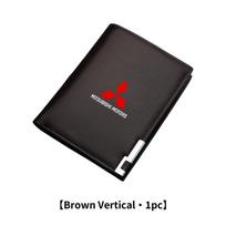 Men's RFID Blocking Slim Wallet Multi-Card Holder for Mitsubishi Eclipse Cross Xpander Mirage