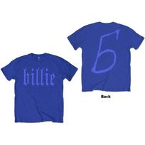 Billie Eilish Unisex T-Shirt: Billie 5 (Back Print) (X-Large) 4XL