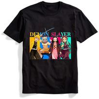 Kamado Nezuko T Shirts Men Polyester Funnyt Shirts Demon Slayer Kimetsu No Yaiba Tops Summer Anime S