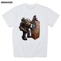 Game Bioshock Mens Womens Summer Style T Shirt L
