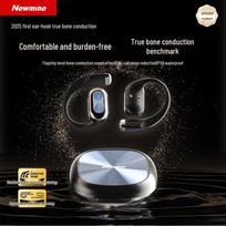 Newsmy LY71 Open-Ear Bone Conduction Sport Headphones juoda