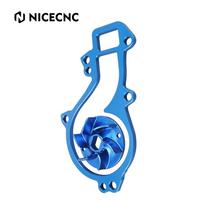 For KTM 690 SMC/R 690 Enduro/R 08-23 High Flow Water Pump Cooler Impeller Gasket Kit for Husqvarna 701 Enduro701 Supermoto 16-23 mėlyna