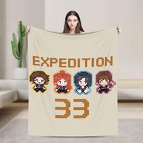 Clair Obscur Expedition 33 Game Blanket Quality Super Soft  Bedding Throws Winter Students Living Room Aesthetic Bedspread 100x150cm