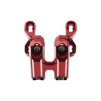 For Surron Light Bee X Electric Bike Accessorie 2023 Motorcycle Front Handlebar Bracket CNC Aluminium Enduro Modified Parts raudona