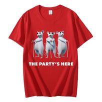 Shrek Blind Mice The Partys Here Funny Meme T Shirt Unisex Women High Street Fashion Trend Tshirts Summer Casual Cotton Tshirt 4XL