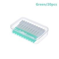 Interdental Brushes Silicone Toothpicks Teeth Floss Oral Hygiene Teeth Cleaning Soft Bristle Clean Between Teeth Toothbrush