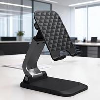 Foldable Cell Phone Stand for Desk,Fully Adjustable Phone Holder,Portable Mobile Stand,Office Accessories,for All Smartphones juoda