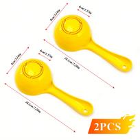 2pcs Semi-Circular Rice Shaping Molds - DIY Bento Box & Sushi Rice Mold for Perfectly Shaped Meals, Easy-to-Clean Kitchen Tools