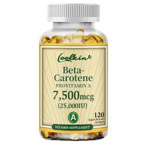Pslalae Premium Carotene Capsules, Vitamin A Extract, 7500 mcg, Easily Absorbed, Suitable for Both Men and Women 120*1