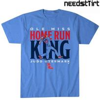 Ole Miss Baseball Judd Utermark Home Run King Shirt L