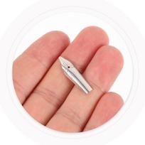 20Pcs Fountain Pen Nibs Universal Stainless Steel Replacement Tips for Smooth Writing Calligraphy Drawing Art Pen Accessories China Mainland