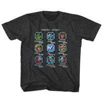 Mega Man Stage Select Vintage Smoke Gaming  Children's T-shirt 110
