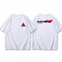 Japanese Advan Car Modified Wheel Graphic T-Shirt unisex's Clothes Sweat Absorbent Breathable unisex's And Wounisex's Motorcycle T-Shirts S įvairiaspalvis