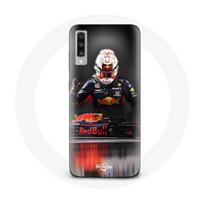 Coque pour Samsung Galaxy A70 Formule 1 Max Verstappen Pilote F1 Red Bull RB15