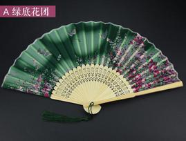 Vintažinis sulankstomas šilkinis vėduoklis Retro kinų japonų bambukinis rankinis sulankstomas vėduoklis Šokio rankinis vėduoklis Namų dekoravimo ornamentai Amatų dovanų vėduoklis 21cm