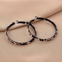 Hong Kong style retro high-end love earrings fashion simple earrings niche versatile fashion earrings women