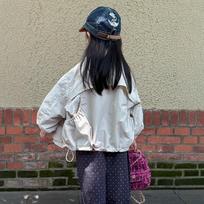Children's Quick-Dry Windbreaker Jacket - Autumn Japanese Style, Long Sleeve, Large Pocket, for Boys and Girls 100 cm smėlis