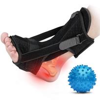 Plantar Fasciitis Night Splint Adjustable Foot Drop Orthotic Brace for Plantar Fasciitis & Achilles Tendonitis Breathable Splint juoda