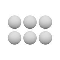 6pcs Foosball Table Balls Round Table Football Balls Wear Resistant Table Soccer Football Accessories balta