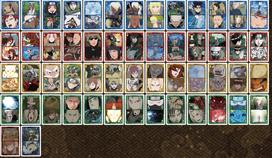 NARUTO Shippuden Trump Set Allied Shinobi Forces Edition Scene-filled -