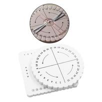 Kumihimo Beading Disc Foam Square Round Bracelet Loom Jewelry Making Tool Accessory for Craft Beginners balta