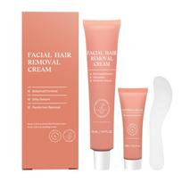 Facial Hair Removal Cream Set, Soothing Lotion And Scraper, Gentle Hair Removal Set, Are Suitable For Removing Hair From The Upper Lip. one size balta