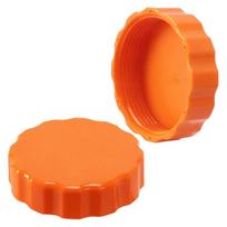 2 vnt. plastikiniai nutekėjimo dangteliai smėlio filtravimo siurbliams Pakeičiamos dalys Sriegio dydis 60 mm Srieginis baseino priedas 1