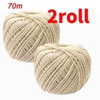 2pcs Cooking Tools Butcher's Cotton Twine Meat Prep Trussing Turkey Barbecue Strings Meat Sausage Tie Rope Meat Prep Trussing