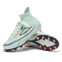 High Top Kids Youth Competition Long Spikes Broken Spikes Outdoor Grass Training Soccer Boots 35