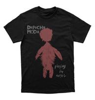 Depeche Mode Playing the Angel Harajuku Style Rock Band Printed Short Sleeve TShirt Casual Loose Street Style Rock Punk Cotton S