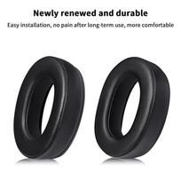 Replacement Ear Pads Cushions For Sony Mdr-1000X Wh-1000Xm2 Headphone Soft Memory Foam Pads Leather Sleeve Earphone Earmuff 2pcs