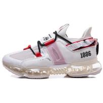 (WMNS) ANTA x Coca-Cola Running Series Sneakers 'White Black Red' Women's 122025530-5 EU 36