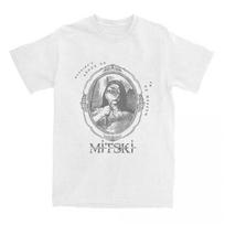 Mitski Portrait Tee Fashion Y2k Tops Singer Graphic Print T Shirt Summer Y2k Short Sleeve Casual Loose Tshirt Oneck Unisex XL