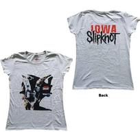 Slipknot Ladies T-Shirt: Iowa Goat Shadow (Back Print) (X-Small) XL