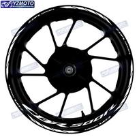 For Honda CBR500R CBR 500R Motorcycle Racing 17 Inch Front And Rear Wheel Sticker Hub Decal Decorative Reflective Rim Stickers