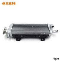 OTOM Motorcycle Radiator Cooler Cooling Water Tank Pit Dirt Bike Motocross Left & Right Side For KTM EXCF SX XCF HUSQVARNA TC FX