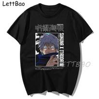 Jujutsu Kaisen T Shirt Women Cartoon Japanese Tee Shirt Summer Anime Tshirt Funny Sukuna Short Sleeve 3XL