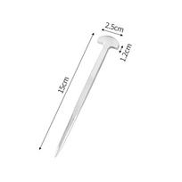 Japanese Style 304 Stainless Steel Eel Spike Sushi Shop T Shape Needle Fish Eel Nail for Restaurant Cuisine Cooking Kitchen Tool