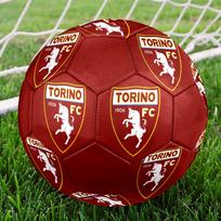 Torino FC futbolo kamuolys, spalvingas, tinkamas visoms amžiaus grupėms, mašininės siuvimo, PVC medžiagos, varžybų klasės, patvarus ir atšokantis white