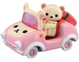 Tomica Dream Tomica Ride On R09 Korilakkuma x Korilakkuma Car rožinė