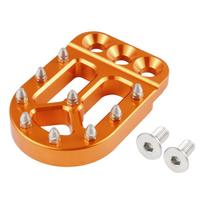 For KTM 690 SMC R 690 Enduro R Foot Brake Pedal Lever Tip Extender for Husqvarna 701 Enduro 701 Supermoto GasGas 700 SM 700 ES oranžinė