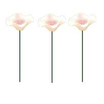 3pcs Colorful Bee Butterfly Water Dispenser Ceramic Bee Watering Station  Courtyard Style D