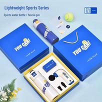Chef Miss Sports Set (Insulated Bottle & Mini Massage Gun)