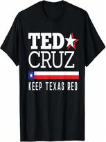 Keep Texas Red Ted Cruz For Senate 2018 T-Shirt S įvairiaspalvis