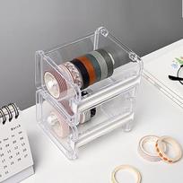 Maskavimo juostos pjaustytuvas Washi Tape Storage Organizer Pjaustyklė Biuro juostos dozatorius