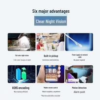 Dahua 2MP PoE Outdoor Full-Color Night Vision Security Camera CN plug (adapter included)
