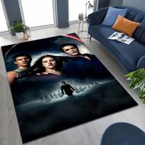 27 Style Twilight Saga Isabella Edward Art Rug for Bedroom Living Room Sofa Home Doormat Decor, Large Kids Non-slip Floor Mat 40x60cm( 15x23in )