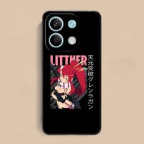 Anime Yoko Littner Matte TPU Mobile Phone Case for Xiaomi Redmi Note 14 13 12 11 S Pro Plus 4G 5G Colorful Printing Cover Redmi Note 14 4G (Global)
