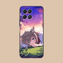 Anime Kinako Hara Mobile Phone Case for Honor 90 80 70 60 50 30 20 10 9 8 7 Pro S SE Lite 5G Colorful Printing Cover Luxury Honor 90